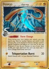 Deoxys card image