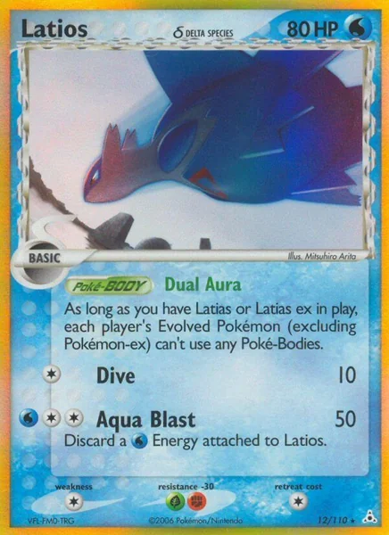 Latios card image