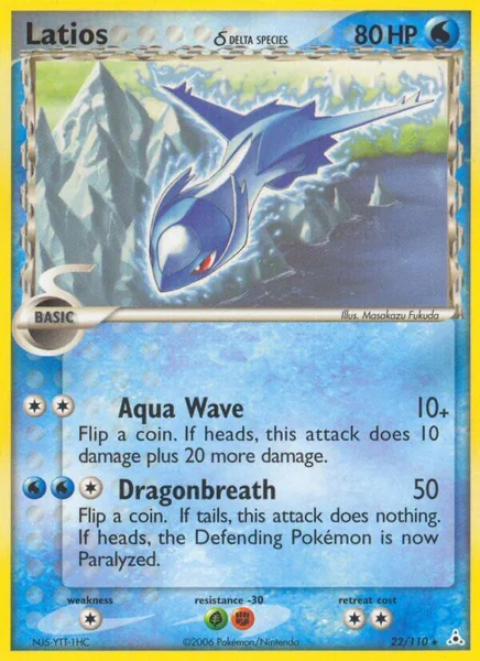 Latios card image
