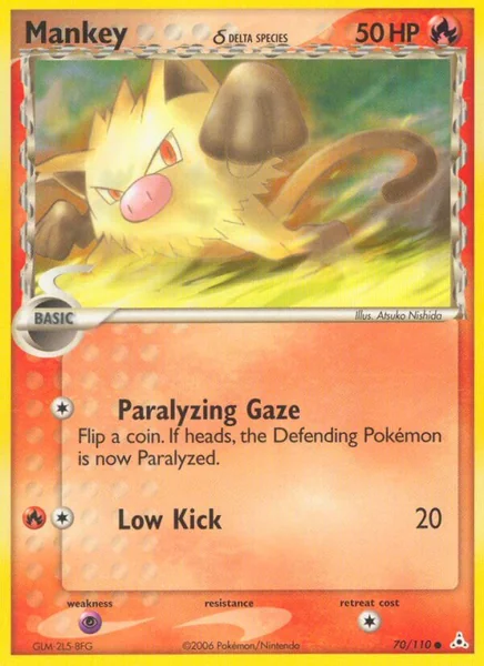 Mankey card image