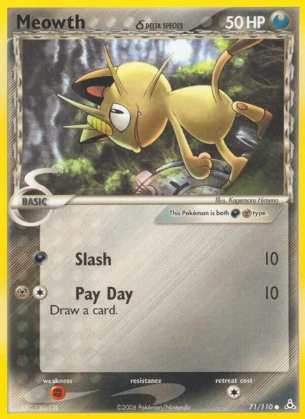 Meowth card image