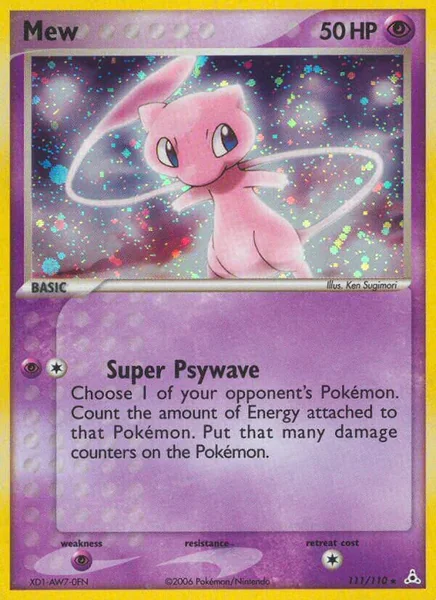 Mew card image