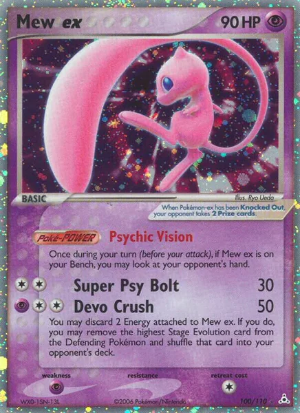 Mew EX card image