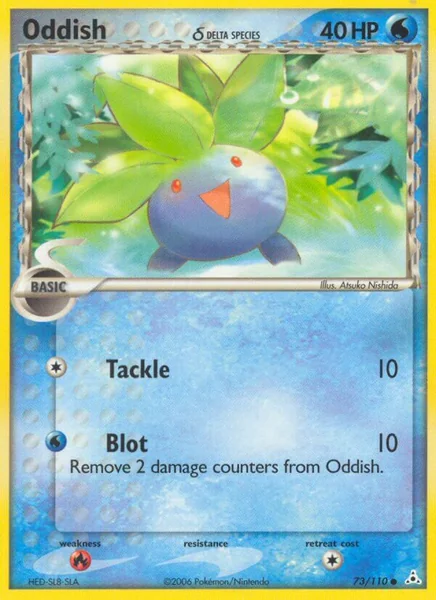 Oddish card image