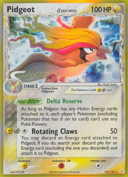Pidgeot card image
