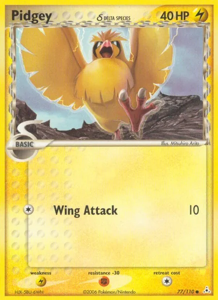 Pidgey card image