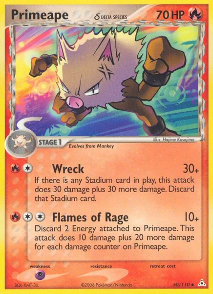Primeape card image