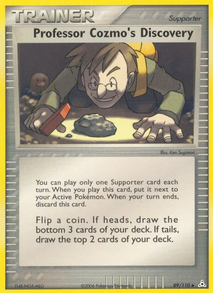 Professor Cozmo's Discovery card image