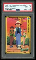 Ash & Pikachu card image