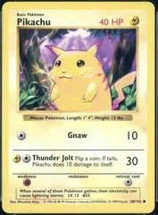 Pikachu card image