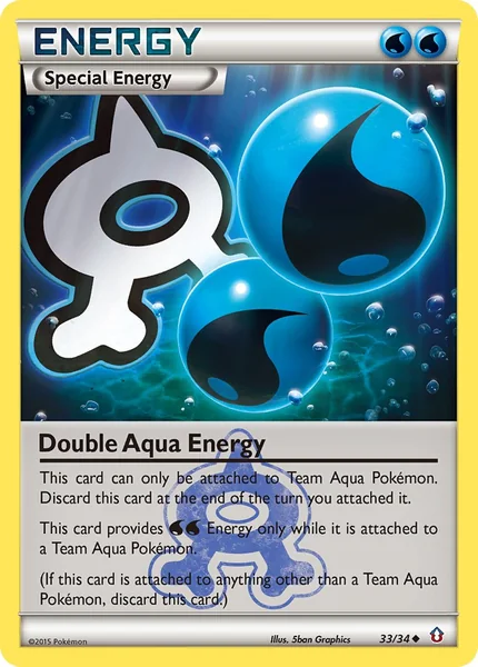 Double Aqua Energy card image