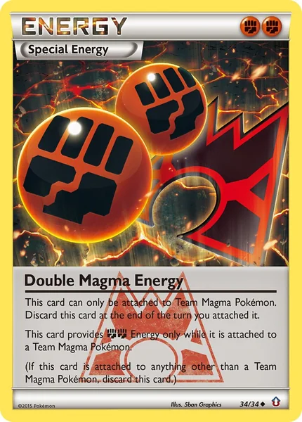 Double Magma Energy card image