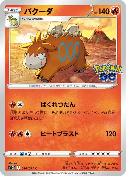 Camerupt card image