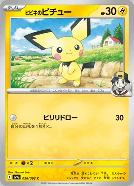 Ethan's Pichu card image