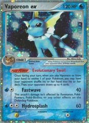 Vaporeon EX card image