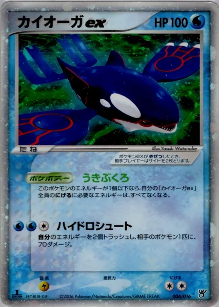 Kyogre EX card image
