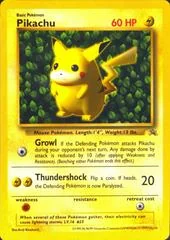 Pikachu card image