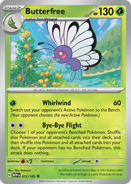 Butterfree card image
