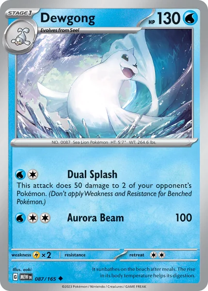 Dewgong card image