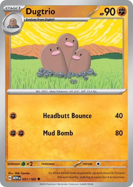 Dugtrio card image