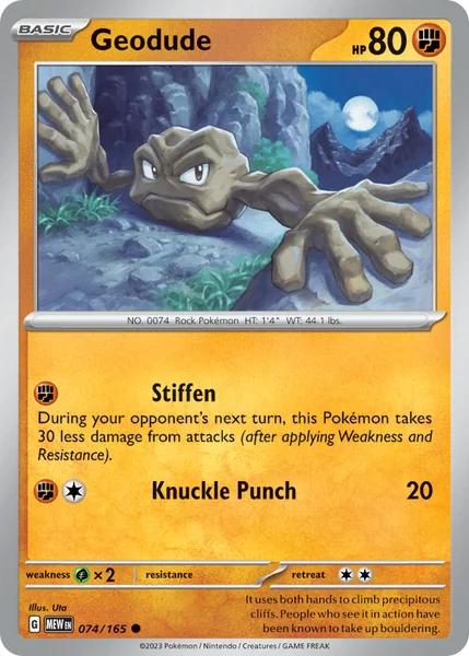 Geodude card image