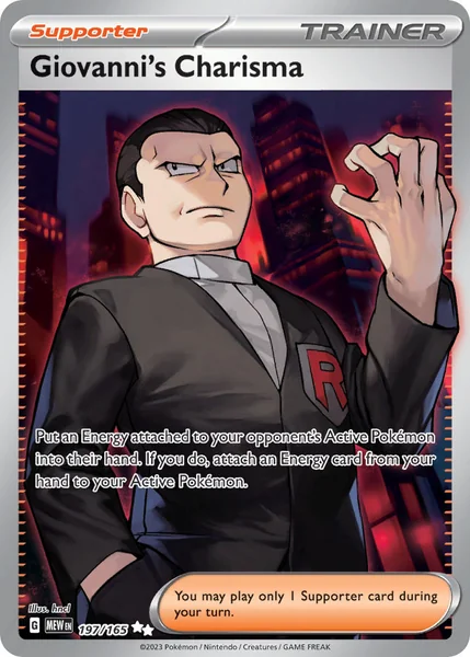 Giovanni's Charisma card image