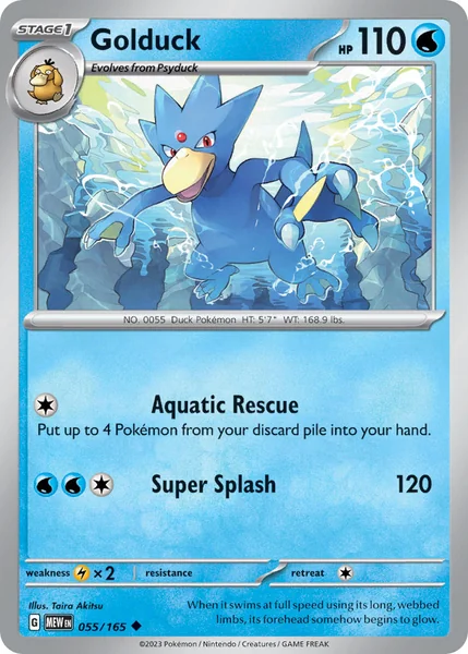 Golduck card image