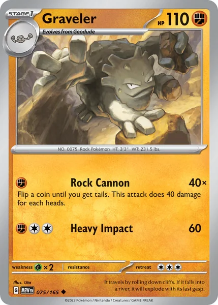 Graveler card image