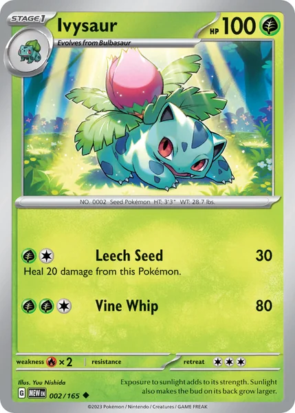 Ivysaur card image