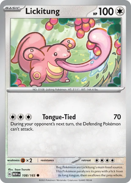 Lickitung card image