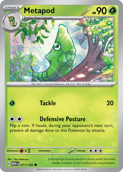 Metapod card image