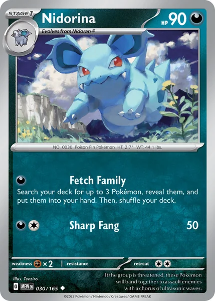Nidorina card image