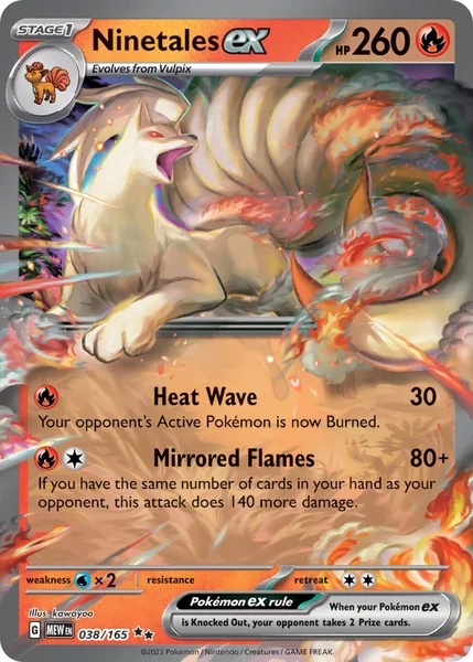 Ninetales EX card image