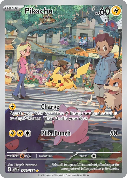 Pikachu card image