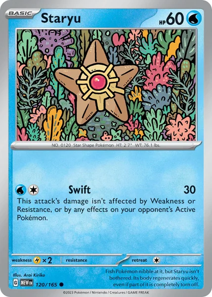 Staryu card image