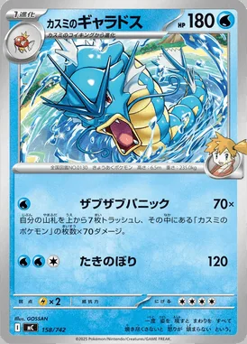 Misty's Gyarados card image