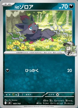 N's Zorua card image