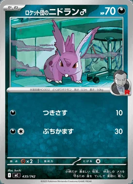 Team Rocket's Nidoran card image