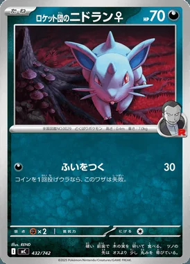 Team Rocket's Nidoran card image