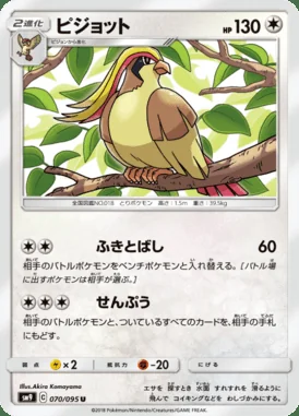 Pidgeot card image