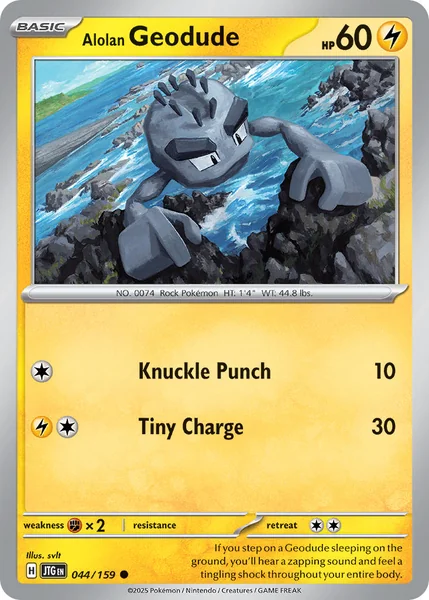 Alolan Geodude card image