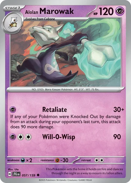 Alolan Marowak card image