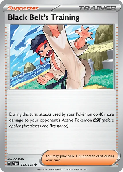Black Belt's Training card image