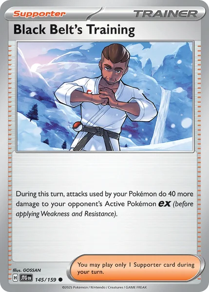 Black Belt's Training card image