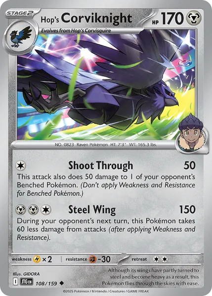 Hop's Corviknight card image