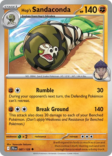 Hop's Sandaconda card image