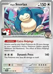 Hop's Snorlax card image