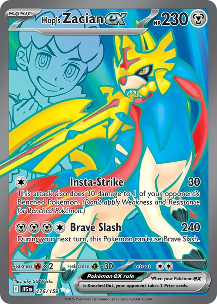 Hop's Zacian ex card image