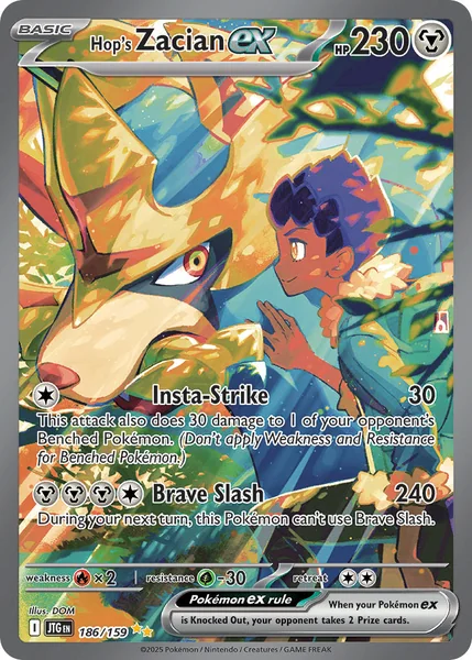 Hop's Zacian ex card image