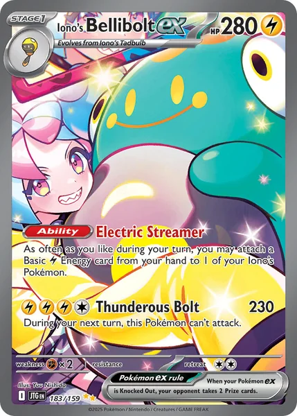 Iono's Bellibolt ex card image